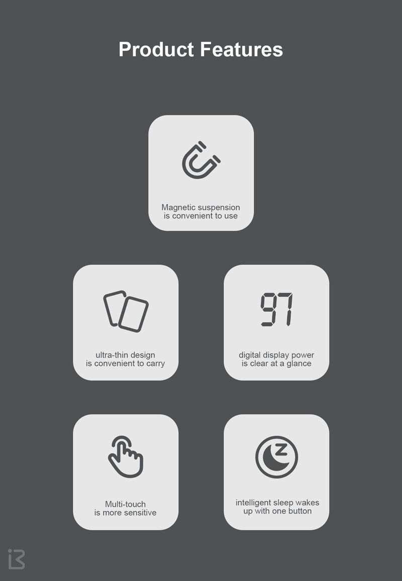 Cargue la imagen en el visor de la galería, Apple iPad Pro 3/4/5/6 12.9" & Air 6 13” - Magnetic Suspension Magic Keyboard Case - Polar Tech Australia