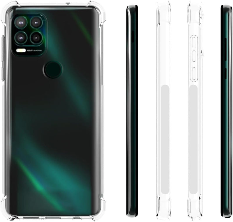 Load image into Gallery viewer, Motorola Moto G Stylus 5G - AirPillow Cushion Transparent Soft Clear TPU Four Corners Protective Case - Polar Tech Australia