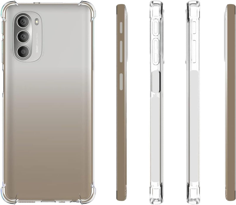 Load image into Gallery viewer, Motorola Moto G51 5G - AirPillow Cushion Transparent Soft Clear TPU Four Corners Protective Case - Polar Tech Australia