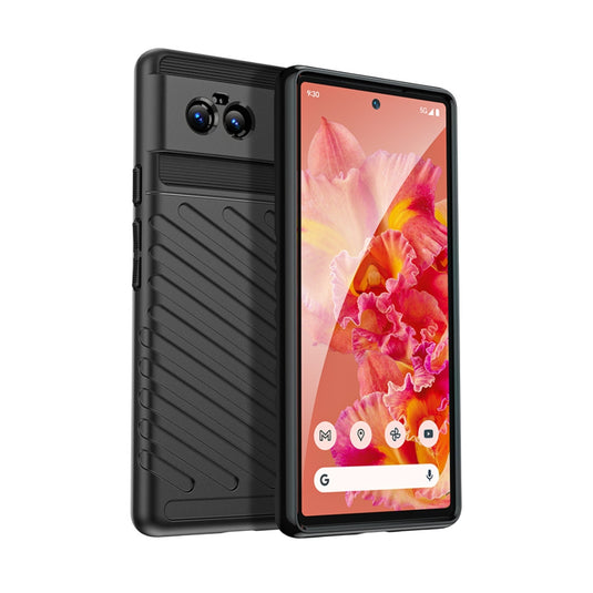 Google Pixel 6 Pro - Thunder Series Twill Texture Thickened Anti-fall Protection TPU Case - Polar Tech Australia