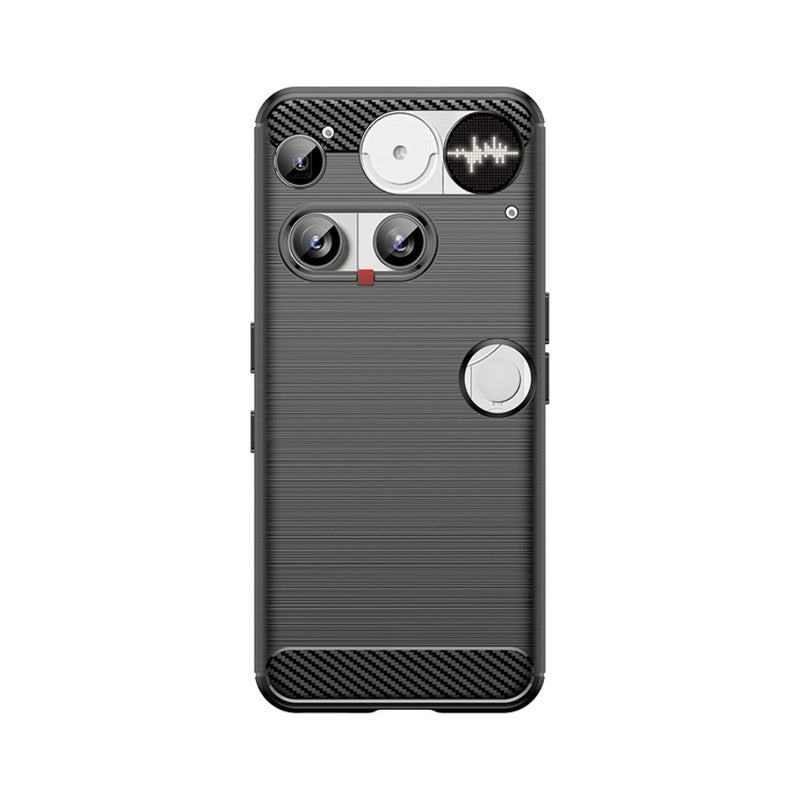 Chargez l'image dans la visionneuse de la galerie, Nothing Phone (3) - Carbon Fiber Brushed Texture TPU Phone Case - Polar Tech Australia