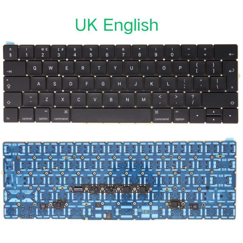 Load image into Gallery viewer, MacBook Pro 13" A1706 / 15" A1707 - Keyboard US UK English Layout