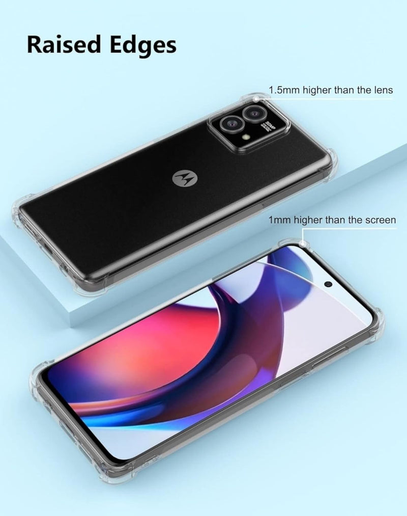 Cargue la imagen en el visor de la galería, Motorola Moto G Stylus 5G 2023 - AirPillow Cushion Transparent Soft Clear TPU Four Corners Protective Case - Polar Tech Australia