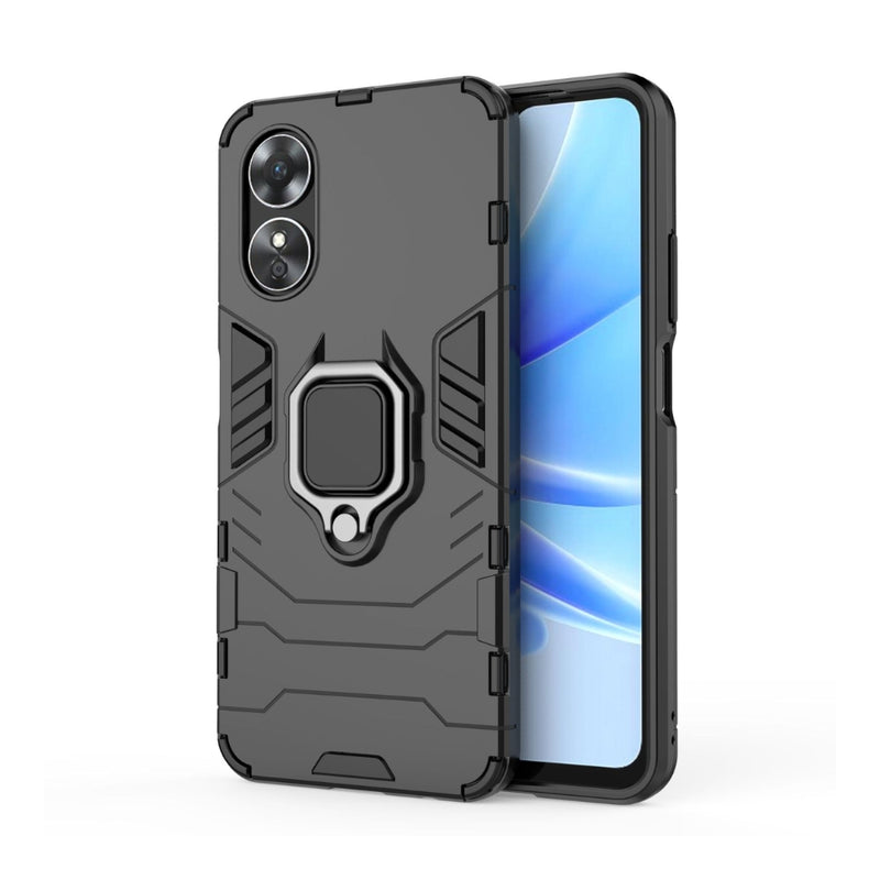 Load image into Gallery viewer, OPPO A17 / A17K - Heavy Duty Armor Case With Ring Holder Stand - Polar Tech Australia