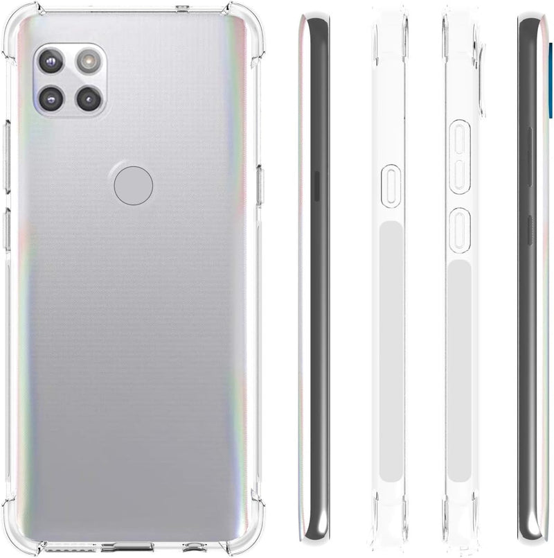Cargue la imagen en el visor de la galería, Motorola Moto G 5G - AirPillow Cushion Transparent Soft Clear TPU Four Corners Protective Case - Polar Tech Australia