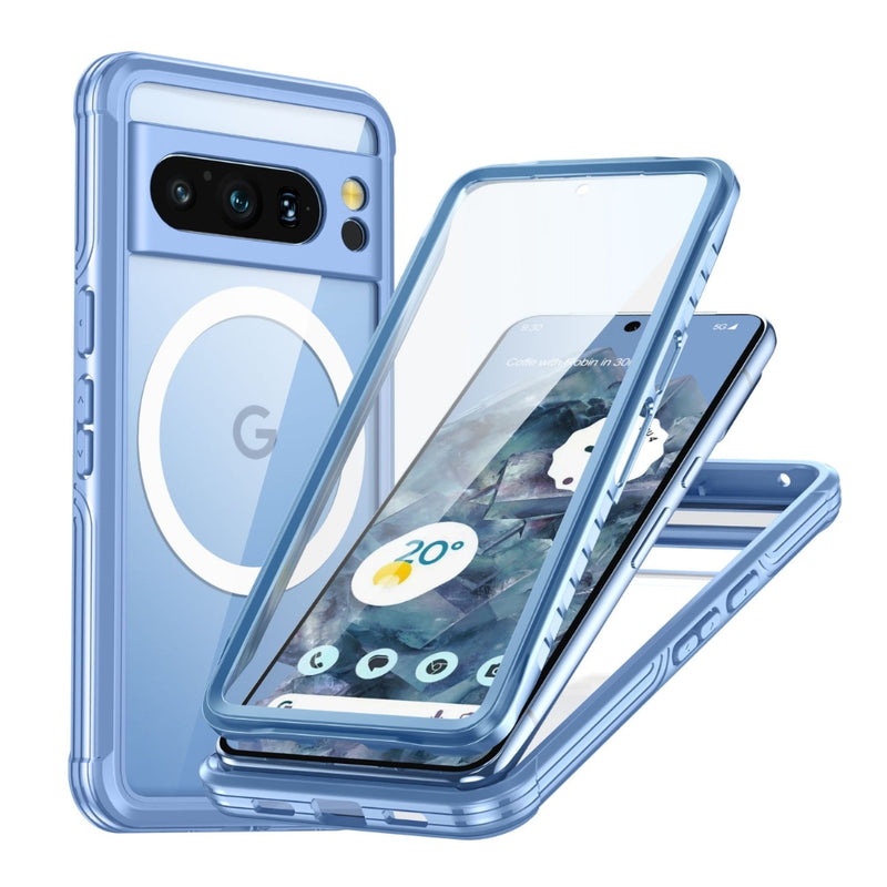 Chargez l'image dans la visionneuse de la galerie, Google Pixel 8 Pro - Tempered Glass MagSafe Phone Case - Polar Tech Australia