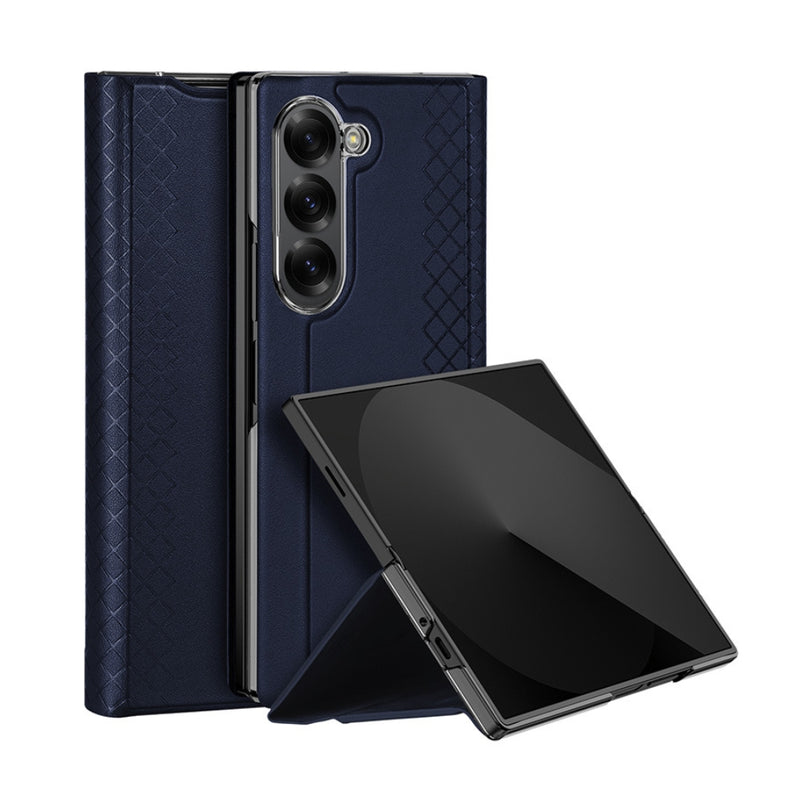 Cargue la imagen en el visor de la galería, Samsung Galaxy Z Fold7 5G - DUX DUCIS Bril Series PU + TPU Phone Case - Polar Tech Australia