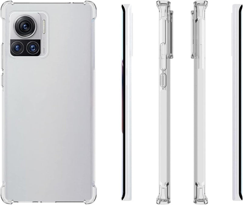 Load image into Gallery viewer, Motorola Moto Edge 30 Ultra - AirPillow Cushion Transparent Soft Clear TPU Four Corners Protective Case - Polar Tech Australia