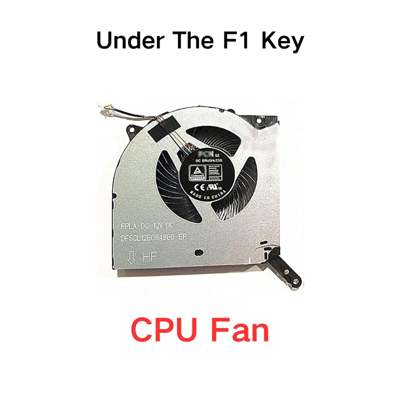 Cargue la imagen en el visor de la galería, Lenovo Legion 5 Pro 16IAH7H 82RF 82RG / 5 Pro 16ARH7 82RY / Legion 5 Pro 16IAH7 82S0 Series - CPU & GPU Cooling Fan Replacement Parts - Polar Tech Australia