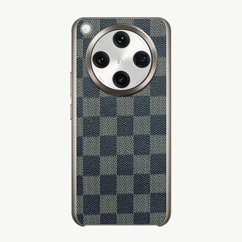 Load image into Gallery viewer, OPPO Find X8 Ultra (PKJ110, PKU110) - Electroplated Trendy Brand Plain Leather Fashion Phone Case - Polar Tech Australia