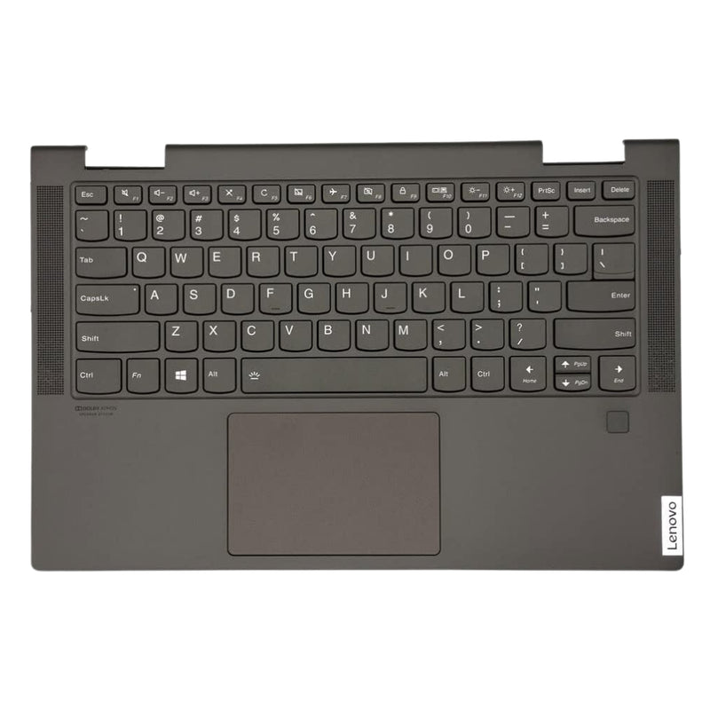 Chargez l'image dans la visionneuse de la galerie, Lenovo Yoga C740-14 C740-14IML - Keyboard With Back Light & Trackpad Frame Housing Palmrest US Layout Assembly - Polar Tech Australia