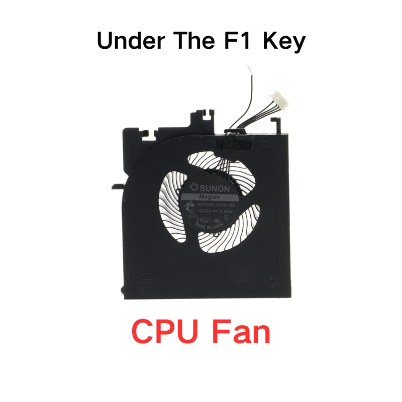 Load image into Gallery viewer, Lenovo Thinkpad P52 EP520 01HY786 01HY785 Series - CPU & GPU Cooling Fan Replacement Parts - Polar Tech Australia