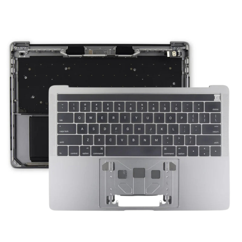 Cargue la imagen en el visor de la galería, MacBook Pro 13" Retina A1706 (Year 2016 - 2017) - Keyboard With Touch Bar Frame Housing Palmrest US Layout Assembly - Polar Tech Australia