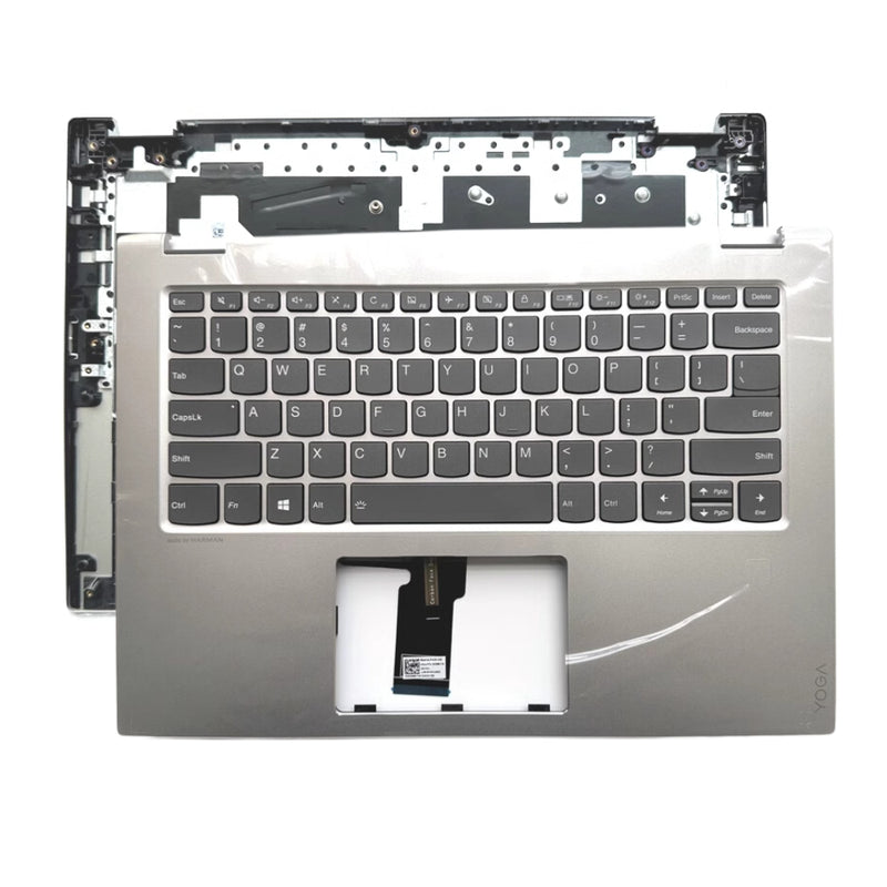 Cargue la imagen en el visor de la galería, Lenovo Yoga 520-14IKB IdeaPad FLEX5-1470 - Keyboard With Back Light Frame Housing Palmrest US Layout Assembly - Polar Tech Australia
