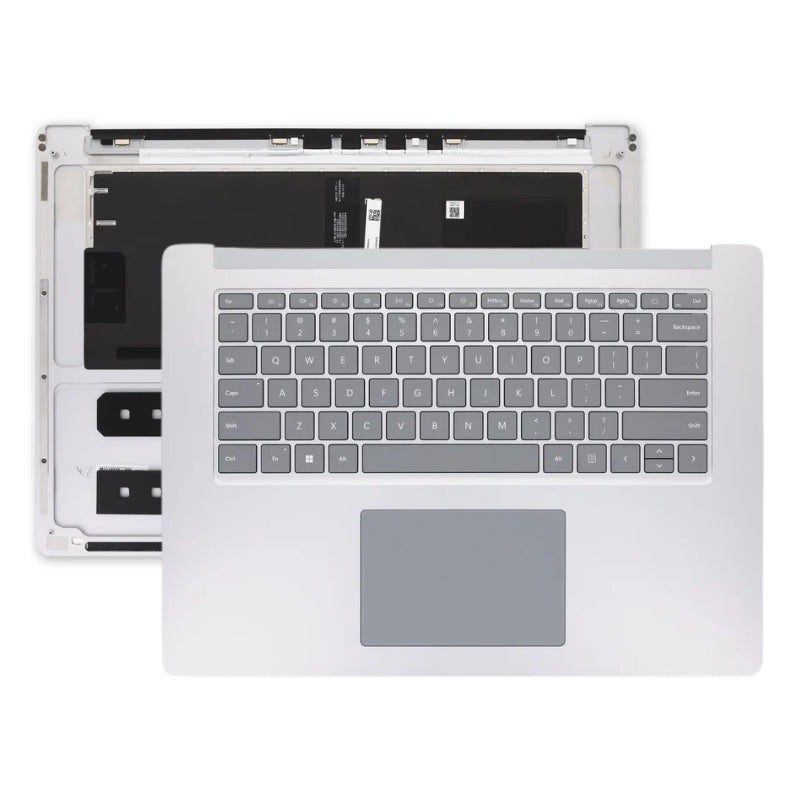 Chargez l'image dans la visionneuse de la galerie, Microsoft Surface Laptop 6 For Business 15" - Laptop Palmrest Keyboard With Frame US Layout - Polar Tech Australia