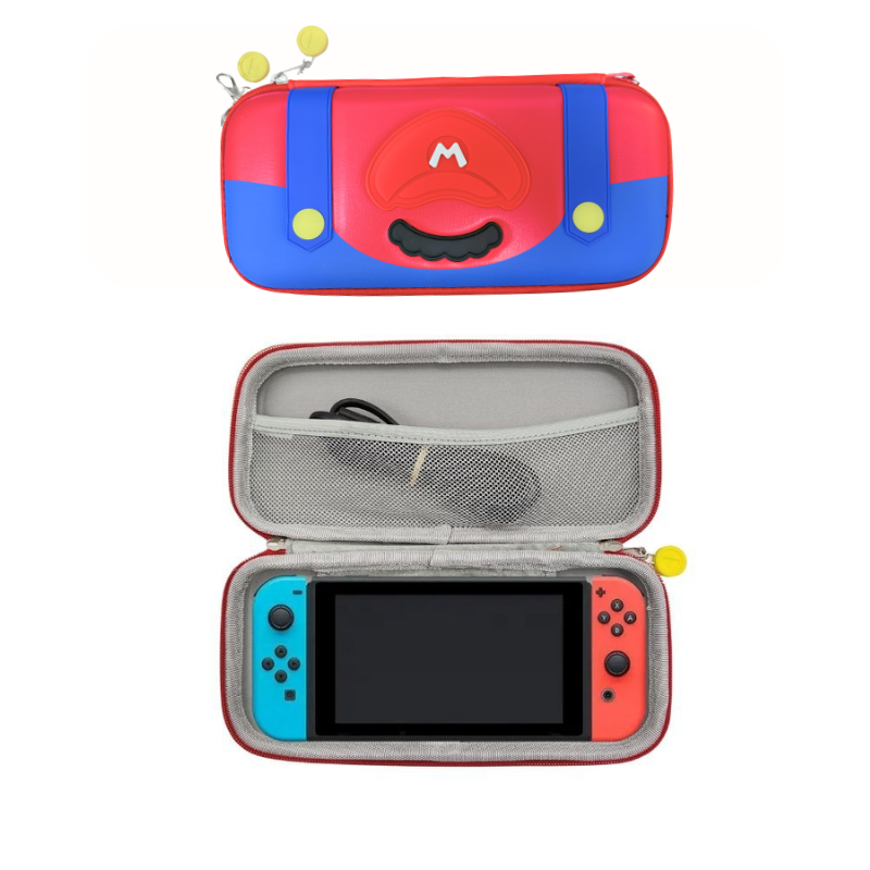 Chargez l'image dans la visionneuse de la galerie, Mario-themed Nintendo Switch Carrying Case - Protective Travel Bag - Polar Tech Australia