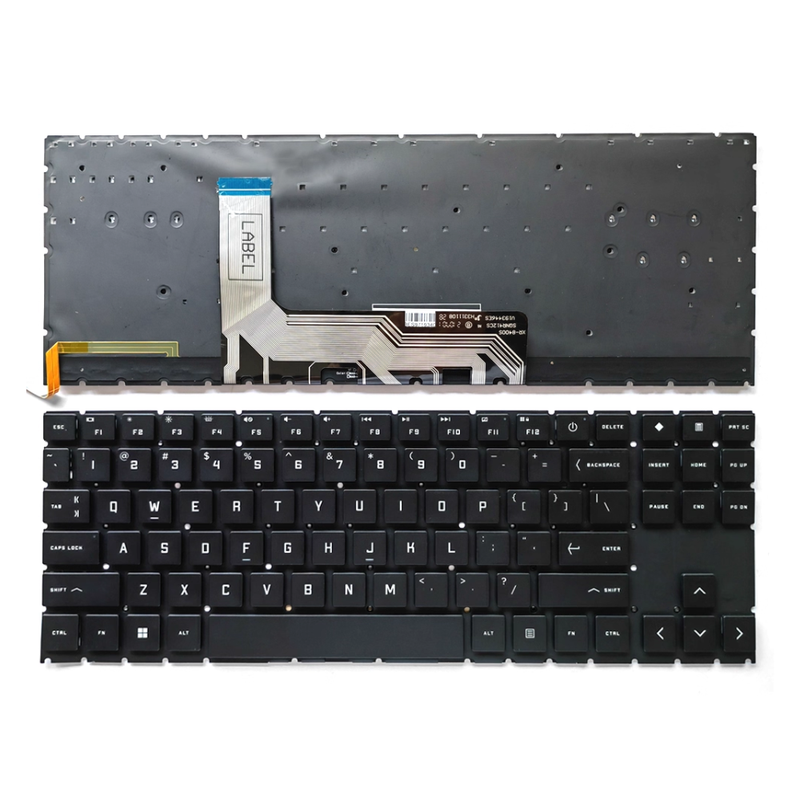 Chargez l'image dans la visionneuse de la galerie, HP OMEN 16-WD 16-WF 16-XD 16-XF Series - Laptop Keyboard With Backlit US Layout