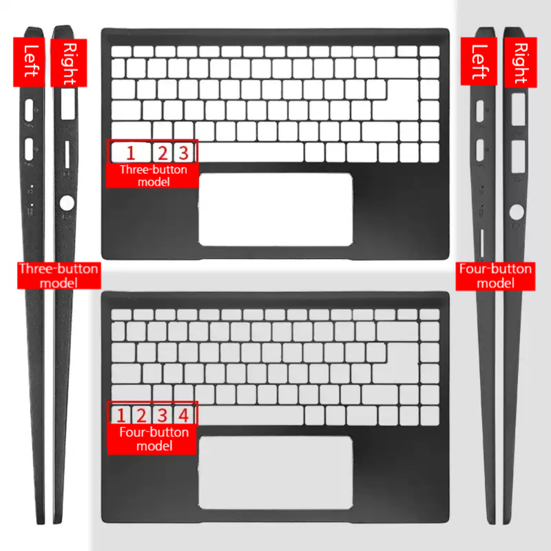 Load image into Gallery viewer, MSI Prestige 14 MS-14C1 MS-14C2 MS-14C4 Series - Laptop LCD Back Cover Palmrest Keyboard Bottom Frame Housing - Polar Tech Australia