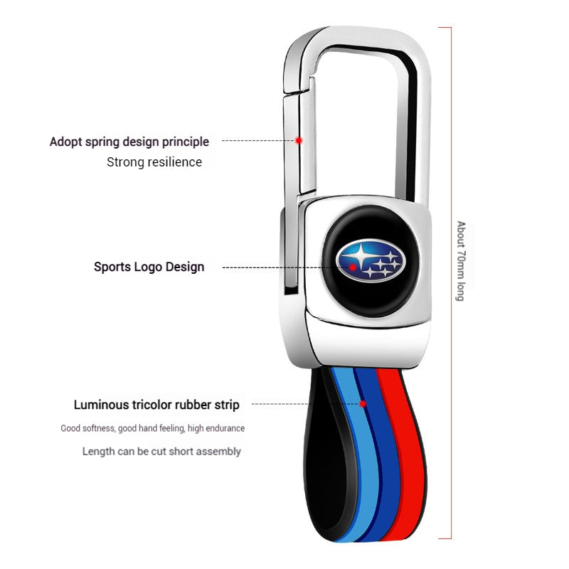 Load image into Gallery viewer, Subaru Metal Shell & Soft Silicone Full Protection Remote Car Key Fob Case Cover For Outback, Forester, Impreza, WRX, XV, Crosstrek, Legacy - Polar Tech Australia