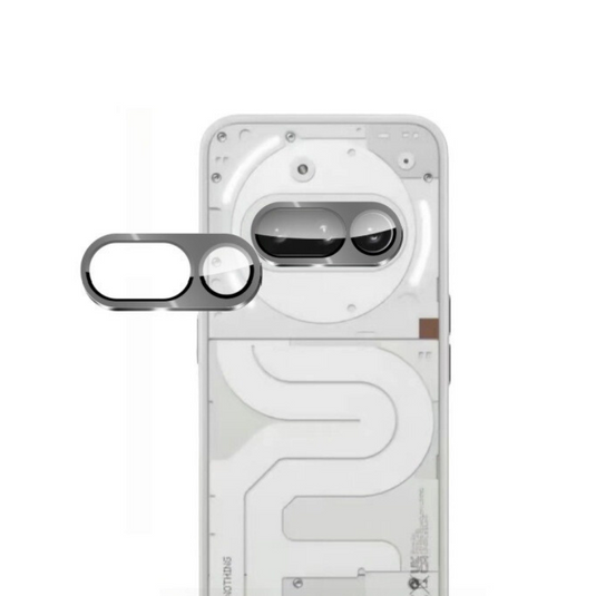 Nothing Phone (3a) Metal 9H Full Coverage Tempered Glass Lens Protector - Polar Tech Australia