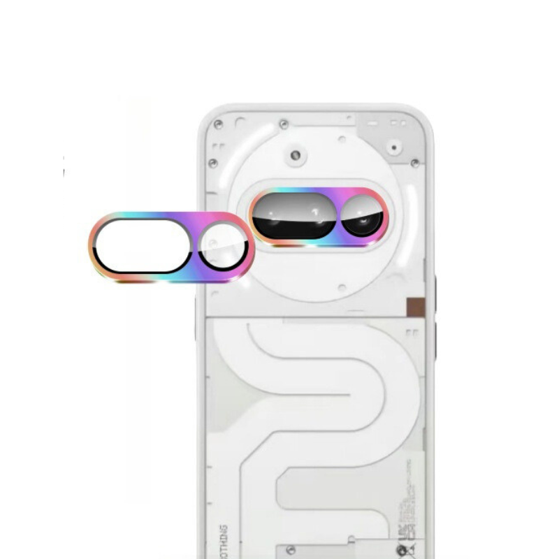 Cargue la imagen en el visor de la galería, Nothing Phone (3a) Metal 9H Full Coverage Tempered Glass Lens Protector - Polar Tech Australia