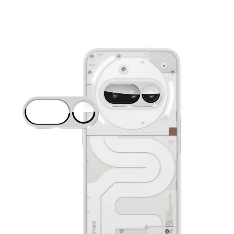 Cargue la imagen en el visor de la galería, Nothing Phone (3a) Metal 9H Full Coverage Tempered Glass Lens Protector - Polar Tech Australia