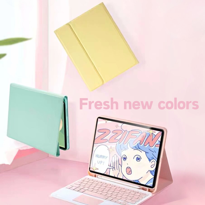 Cargue la imagen en el visor de la galería, Apple iPad 5/6 9.7'' 5/6th Gen (2017/2018) Smart Wireless Keyboard Flip Case With Backlit - i-Station Mobile Phone & Electronic Device Repair and Accessories