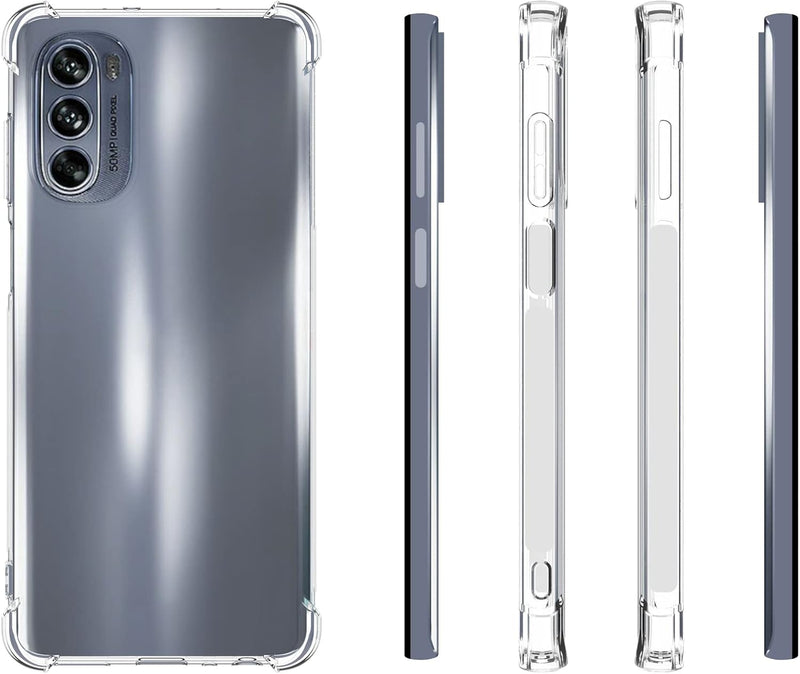 Load image into Gallery viewer, Motorola Moto G62 5G - AirPillow Cushion Transparent Soft Clear TPU Four Corners Protective Case - Polar Tech Australia