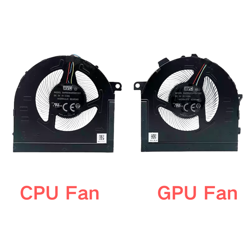 Load image into Gallery viewer, Lenovo IdeaPad Gaming 3 15ACH6 82K2 Series - Laptop CPU & GPU Cooling Fan Cooler