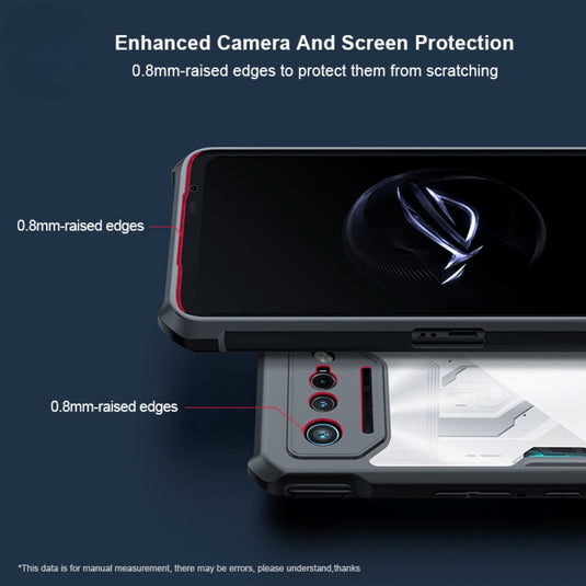 Asus ROG Phone 7 / 7 Pro - Shield Shockproof TPU+PC Clear Rugged Heavy Duty Case - Polar Tech Australia