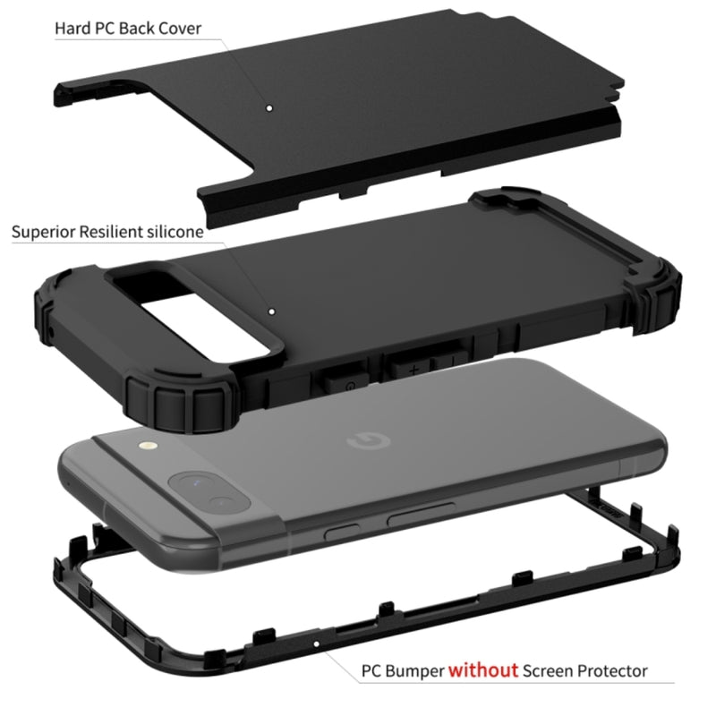 Chargez l'image dans la visionneuse de la galerie, Google Pixel 6 Pro - Silicone Hybrid PC Shockproof Phone Case - Polar Tech Australia