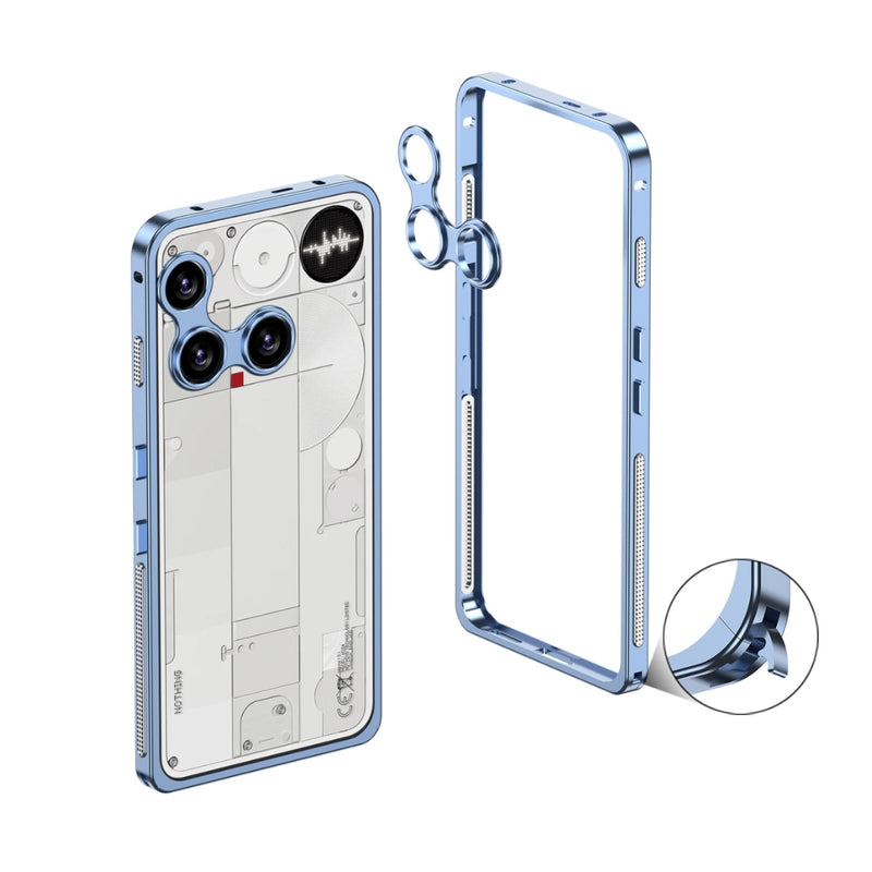 Load image into Gallery viewer, Nothing Phone (3) - Metal Frame Heat Dissipation Phone Case with Camera Guard Ring - Polar Tech Australia