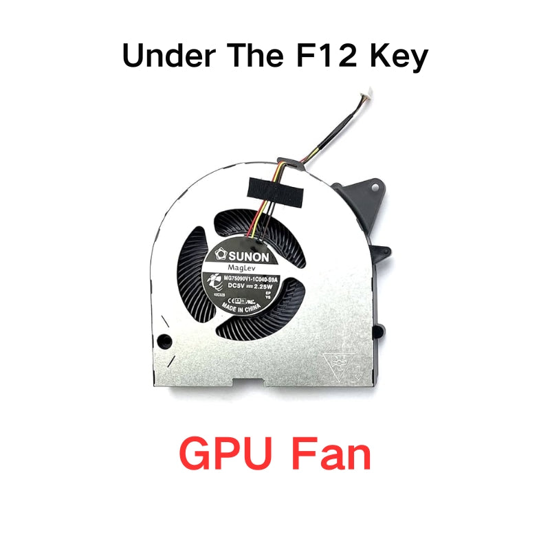 Cargue la imagen en el visor de la galería, Lenovo Legion Y540P Y545 Y7000P (Year 2019) FKTY FKU0 Series - CPU & GPU Cooling Fan Replacement Parts - Polar Tech Australia