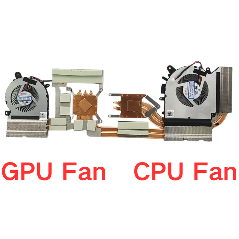 Load image into Gallery viewer, MSI Alpha 15 B5EEK-016 B5EX Series - Laptop CPU & GPU Cooling Fan Cooler With Heatsink - Polar Tech Australia