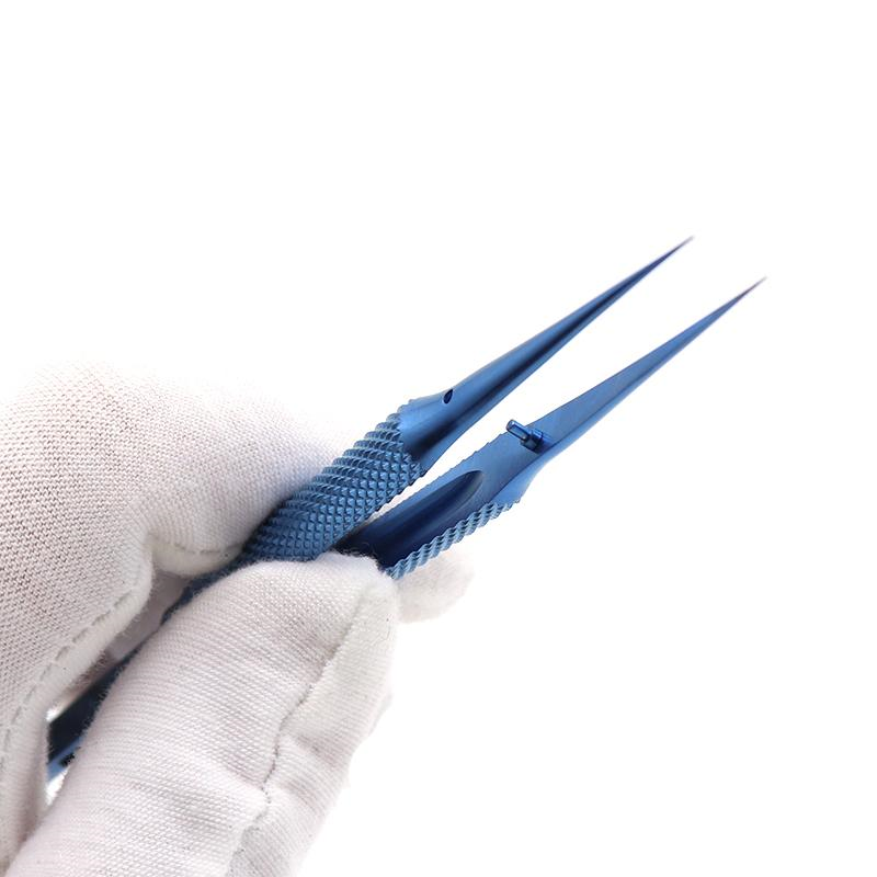 Cargue la imagen en el visor de la galería, YCS Repair Flyline Tweezers – Titanium Alloy Fine Tip Straight & Bent Tweezers (140mm) - Polar Tech Australia