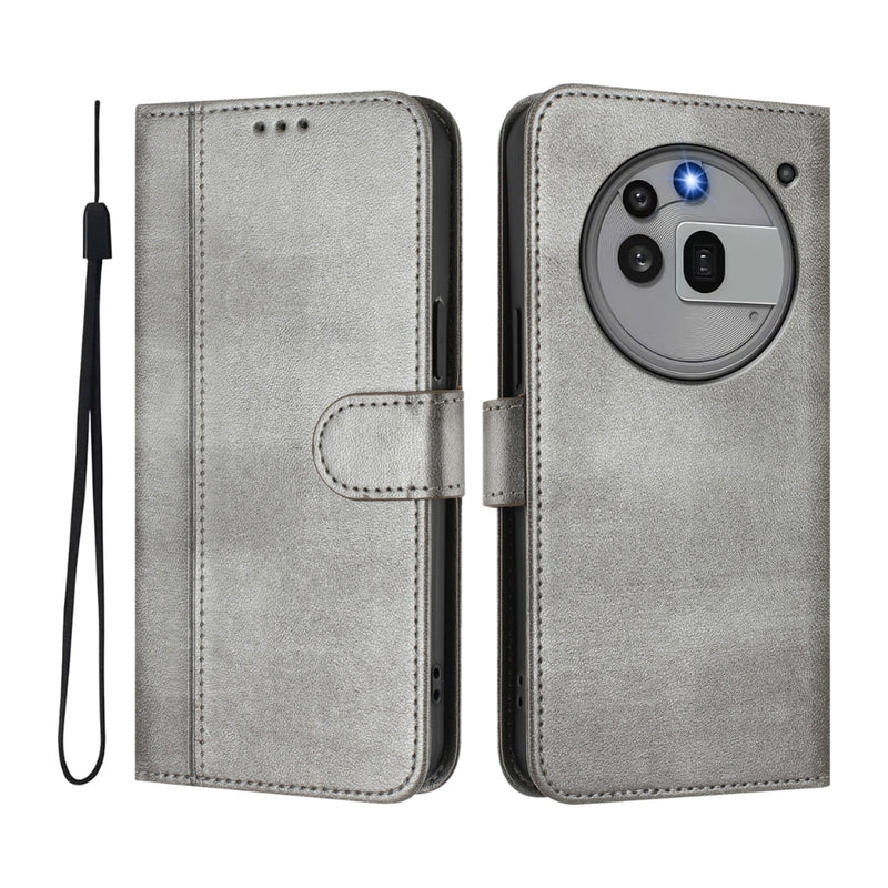 Chargez l'image dans la visionneuse de la galerie, Nothing CMF Phone 1 - Line Splicing Buckle Retro Leather Phone Case - Polar Tech Australia