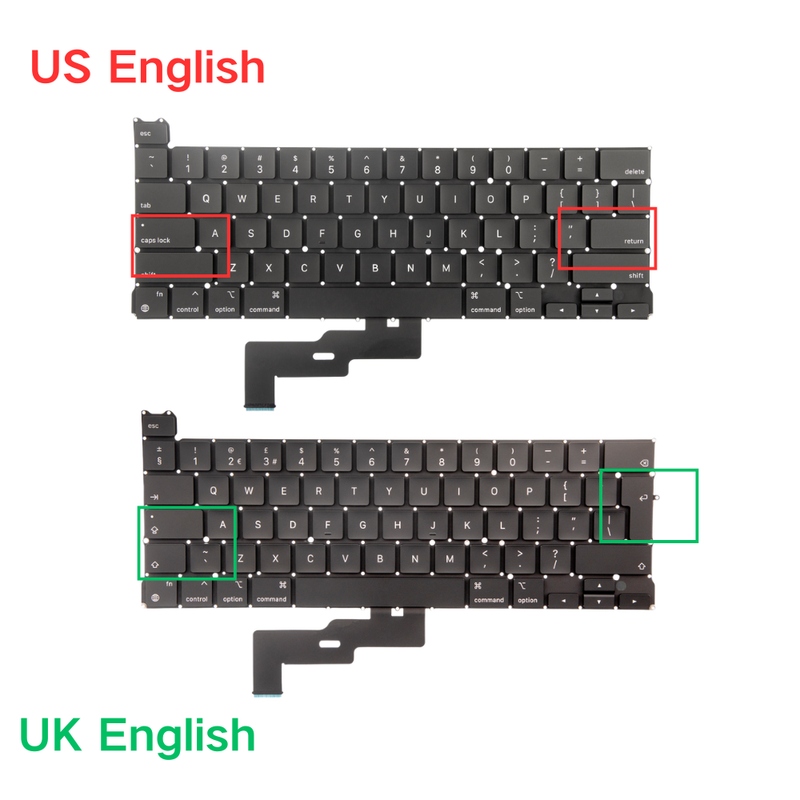 Load image into Gallery viewer, MacBook Pro 13" A2338 (2020) - Keyboard US UK English Layout