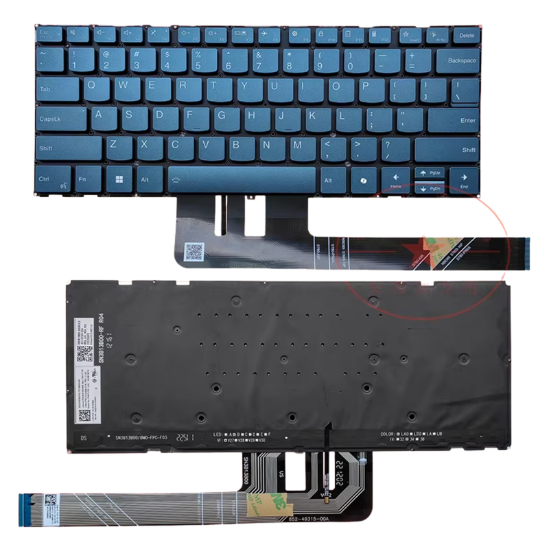 Load image into Gallery viewer, Lenovo Yoga Pro 7 14IMH9 / Yoga Pro 7 14ASP9 / Yoga Pro 7 14AHP9 Series - Laptop Keyboard With Backlit US English Layout - Polar Tech Australia