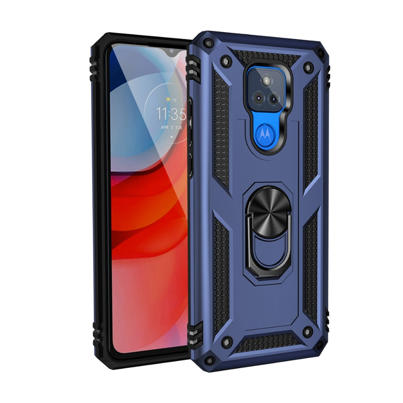 Cargue la imagen en el visor de la galería, Motorola Moto G Play (2021) - Shockproof Heavy Duty Hard Bumper Rugged Mobile Phone Case - Polar Tech Australia