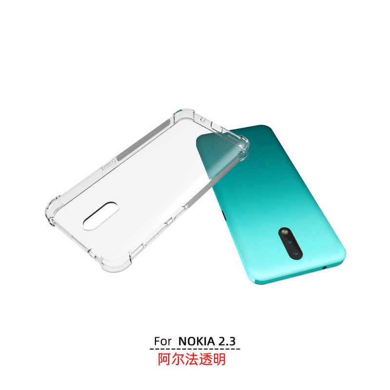 Chargez l'image dans la visionneuse de la galerie, Nokia 2.3 - AirPillow Cushion Transparent Soft Clear TPU Four Corners Protective Case - Polar Tech Australia