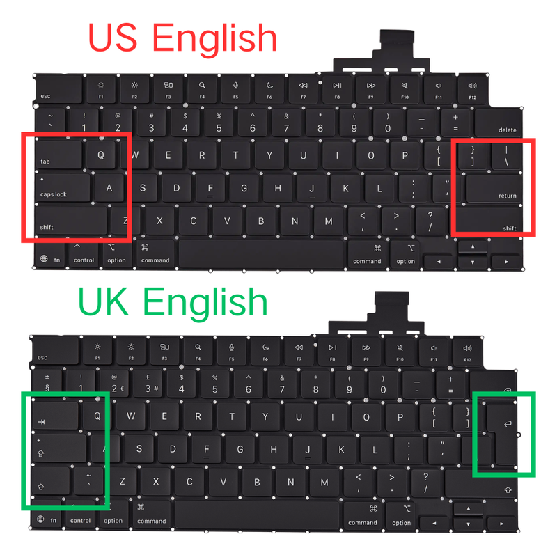 Load image into Gallery viewer, MacBook Air 15" A3241 (2025) - Keyboard US UK English Layout
