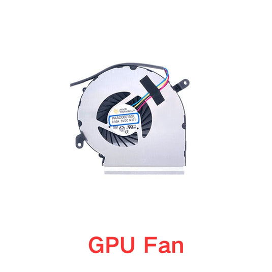 MSI GE62VR GL62M GP62MVR GL72MVR MS-16J9 GP72VR PE62 Series - Laptop CPU & GPU Cooling Fan - Polar Tech Australia
