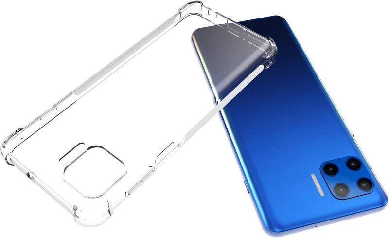 Cargue la imagen en el visor de la galería, Motorola Moto G 5G Plus - AirPillow Cushion Transparent Soft Clear TPU Four Corners Protective Case - Polar Tech Australia