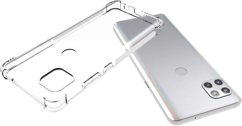 Cargue la imagen en el visor de la galería, Motorola Moto G 5G - AirPillow Cushion Transparent Soft Clear TPU Four Corners Protective Case - Polar Tech Australia