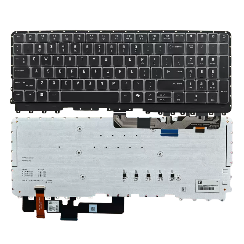Chargez l'image dans la visionneuse de la galerie, HP OMEN MAX 16-AH 16-AK TPN-I143 Series - Laptop Keyboard With Backlit US Layout