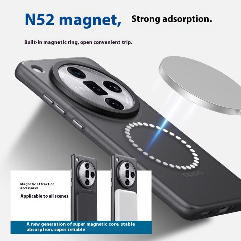 Load image into Gallery viewer, OPPO Find X7/Ultra - Frosted Magnetic Minimalist Full Coverage Shockproof Case - Polar Tech Australia