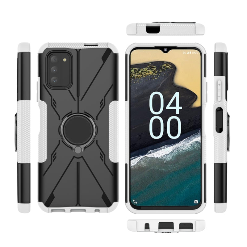Chargez l'image dans la visionneuse de la galerie, Nokia C30 - Armor Bear Shockproof PC + TPU Phone Case with Ring - Polar Tech Australia
