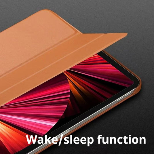 Apple iPad Pro 11-inch 4th Gen (2022) Genuine Leather Full-protection Shockproof Case - Polar Tech Australia