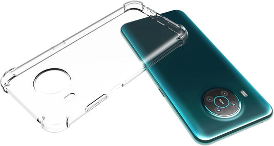 Nokia X10/X20/X100 - AirPillow Cushion Transparent Soft Clear TPU Four Corners Protective Case - Polar Tech Australia
