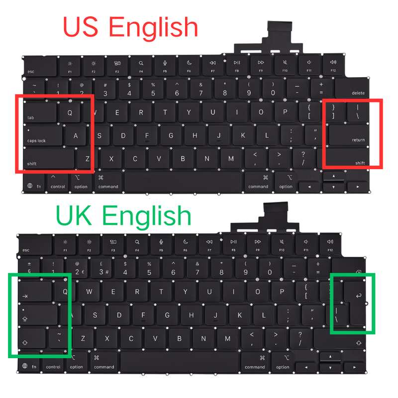 Load image into Gallery viewer, MacBook Air 13" A3240 (2025) - Keyboard US UK English Layout